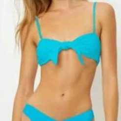 Frankies Bikinis Enzo Bikini Bottom In Azure