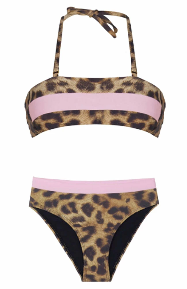 Bikinis PQ Swim Colorblock High Waist Girls Bikini Set 4 Bikinis PQ Swim Colorblock High Waist Girls Bikini Set