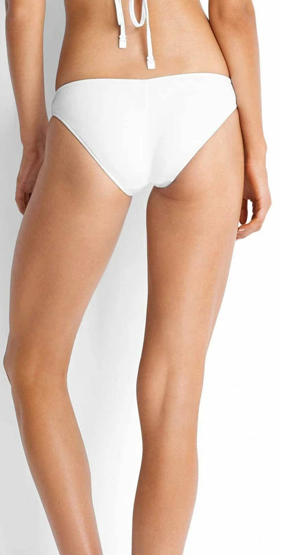Seafolly Quilted White Hipster Bottom 40463-065-WHITE Bikinis 3 Seafolly Quilted White Hipster Bottom 40463-065-WHITE Bikinis