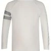 Kids Snapperrock Boy's Arm Band Long Sleeve Rashguard Top In White B20052L 2 Kids Snapperrock Boy's Arm Band Long Sleeve Rashguard Top In White B20052L