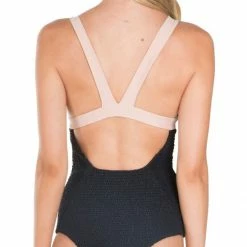 Tori Praver Isabella Crete Colorblock One Piece Swimsuit