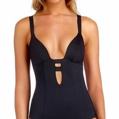 Vitamin A EcoLux Neutra One Piece In Black 50M ECB Swimsuits