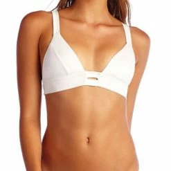 Vitamin A Eco Neutra Bralette Top In White