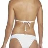 PQ Swim Water Lily Lace Teeny Bikini Bottom In White Bikinis