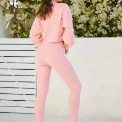 Beach Bunny Swimwear Harlow Pant - Blush Lounge Wear