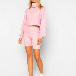 Beach Bunny Swimwear Winnie Biker Short - Blush Lounge Wear