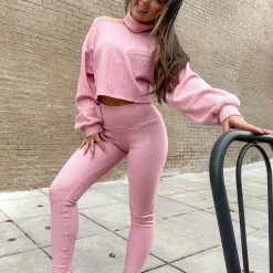 Beach Bunny Swimwear Harlow Pant - Blush Lounge Wear 16 Beach Bunny Swimwear Harlow Pant - Blush Lounge Wear