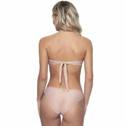 PQ Swim Aperol Stripe V Bandeau