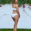 PQ Swim Amanda Stanton X PQ Sail White High Cut Bottoms Bikinis
