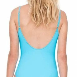 One Piece Swimsuits Gottex Finesse Round Neck Tank One Piece Swimsuit