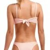 Vitamin A BioRib Perla Rose High Leg Bikini Bottom Swimsuits