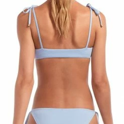 Vitamin A EcoLux Elle Celeste Tie Side Bikini Bottom Swimsuits