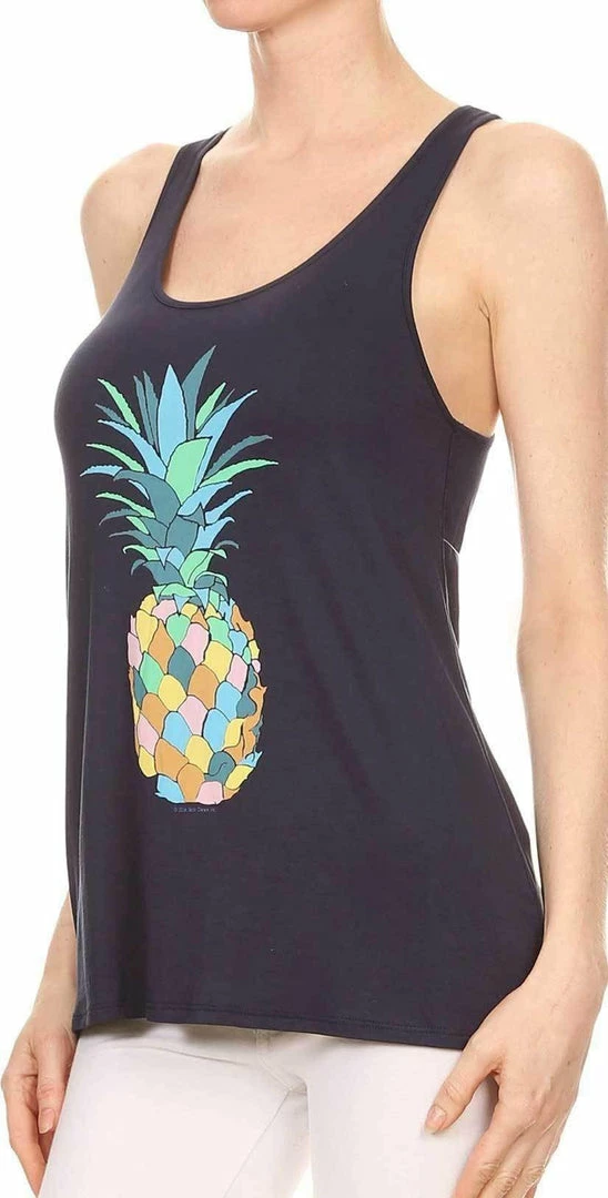 Bear Dance Multi Color Pineapple Tank Top T2511 Bikinis 4 Bear Dance Multi Color Pineapple Tank Top T2511 Bikinis