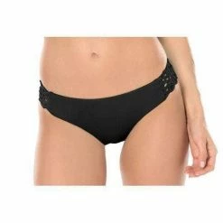 Bikinis Becca Siren American Fit Bottom In Black 584377-BLK