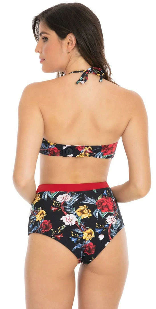 Revel Rey Betty Bikini Top In Pique 4 Revel Rey Betty Bikini Top In Pique