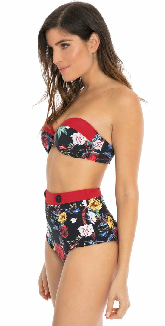 Revel Rey Betty Bikini Top In Pique 5 Revel Rey Betty Bikini Top In Pique
