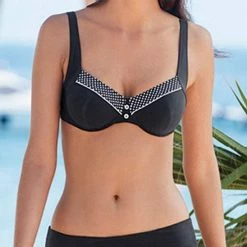 Lidea Capri Black And White Bikini Top 7576-583-077 Bikinis 5 Lidea Capri Black And White Bikini Top 7576-583-077 Bikinis