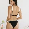 Akalia Swimwear Chloe Bikini Bottom In Black