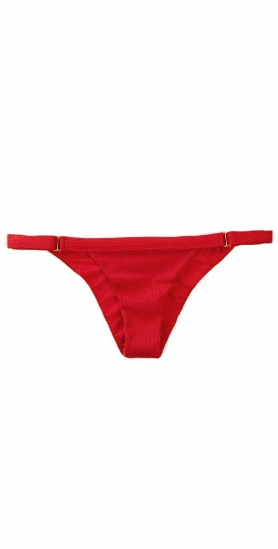Beach Bunny Rib Tide Skimpy Bikini Bottoms In Red B17125B2-REDD Bikinis 5 Beach Bunny Rib Tide Skimpy Bikini Bottoms In Red B17125B2-REDD Bikinis