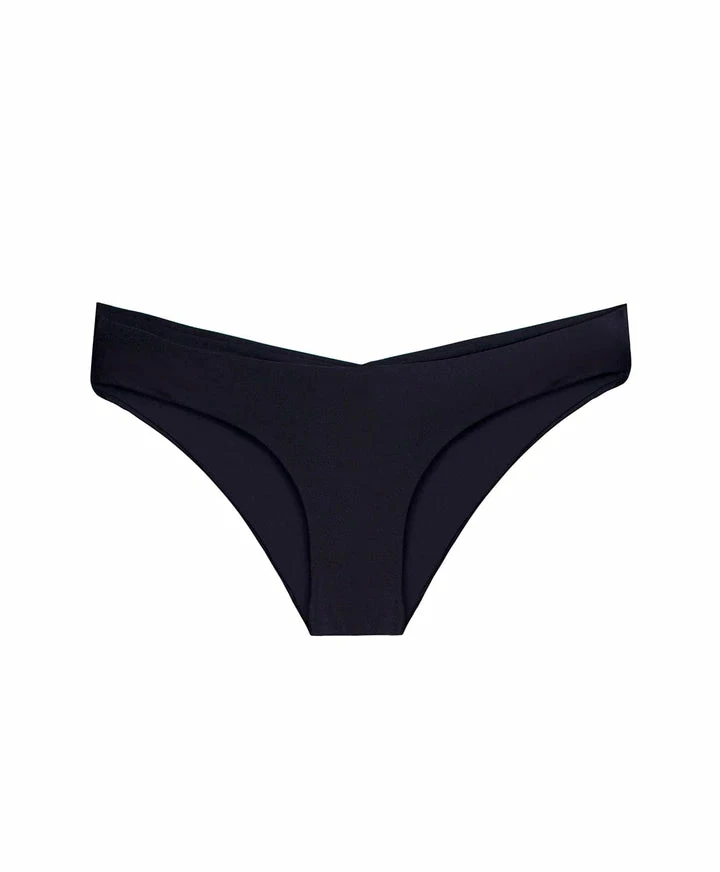 Bikinis Pq Swim Black Pier Basic Ruched Bottoms 4 Bikinis Pq Swim Black Pier Basic Ruched Bottoms