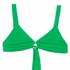 PilyQ Bikinis PQ Swim Sea Green Ring Triangle Top