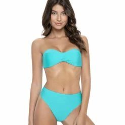 PQ Swim Brigitte Bandeau In SaltWater Bikinis