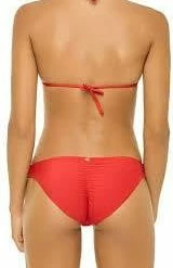 Bikinis PilyQ Basic Ruched Teeny Cut Bikini Bottom