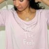 Été Apparels Ete Apparel All The Feels Crop Top Tee 1-13-BLSH-ATF-17-P