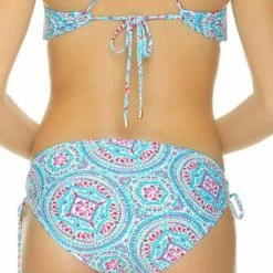Bikinis Helen Jon Mandalay Reversible Retro Halter Top HJ10-0120 MPP
