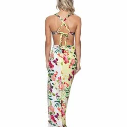 PQ Swim Summer Hibiscus Long Sarong Pareos