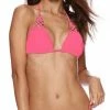 Beach Bunny Ireland Ring Triangle Top In Pink Bikinis