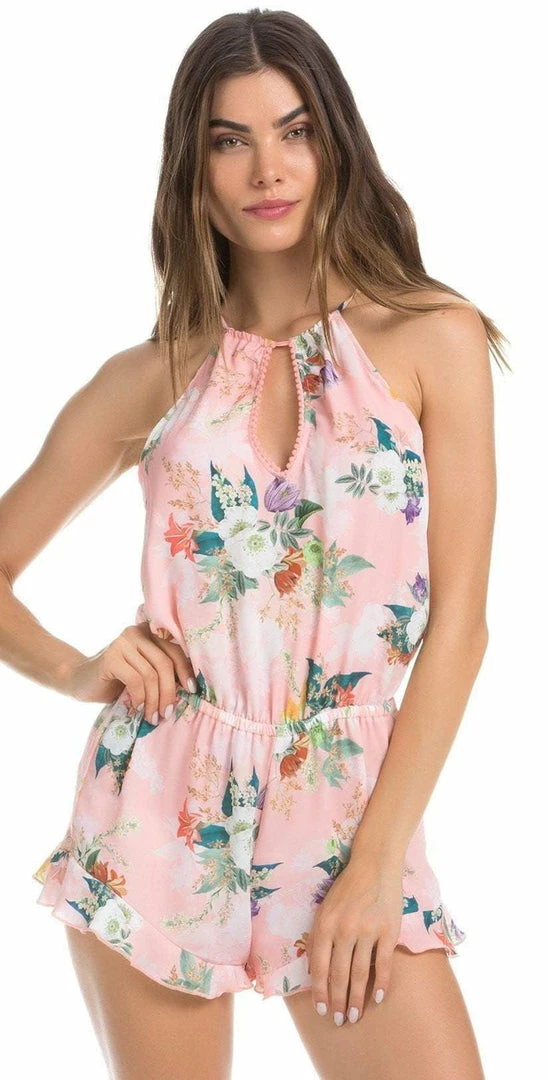 Isabella Rose Blossoms Romper In Pink Floral 4934984-MUL 3 Isabella Rose Blossoms Romper In Pink Floral 4934984-MUL