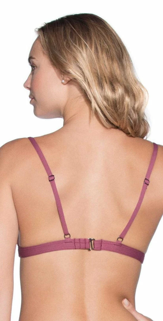 Maaji Amaranth Juneberry Delightful Triangle Bikini Top 3045SFT01 4 Maaji Amaranth Juneberry Delightful Triangle Bikini Top 3045SFT01