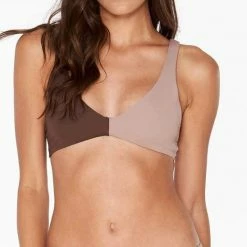 L*Space Bikinis L Space Portia Bottom In Chocolate TSPOC18-CHO