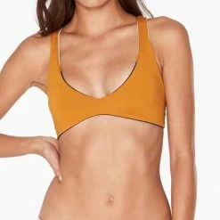 L*Space L Space Color Block Rylie Top In Midnight Blue CBRBT18-MDB