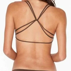 L*Space L Space Hartley Top In Chocolate LSHRT17-CHO Bikinis