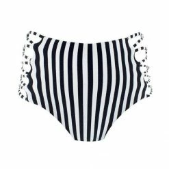 L*Space Bikinis L Space Stripe Reversible Tripp High Waist Bikini Bottom