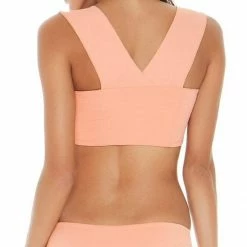 L*Space Bikinis L Space Sandy Bikini Bottom In Tropical Peach