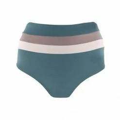 L*Space L Space Color Block Portia Bottom In Slated Glass CBPSC18-SLG Bikinis