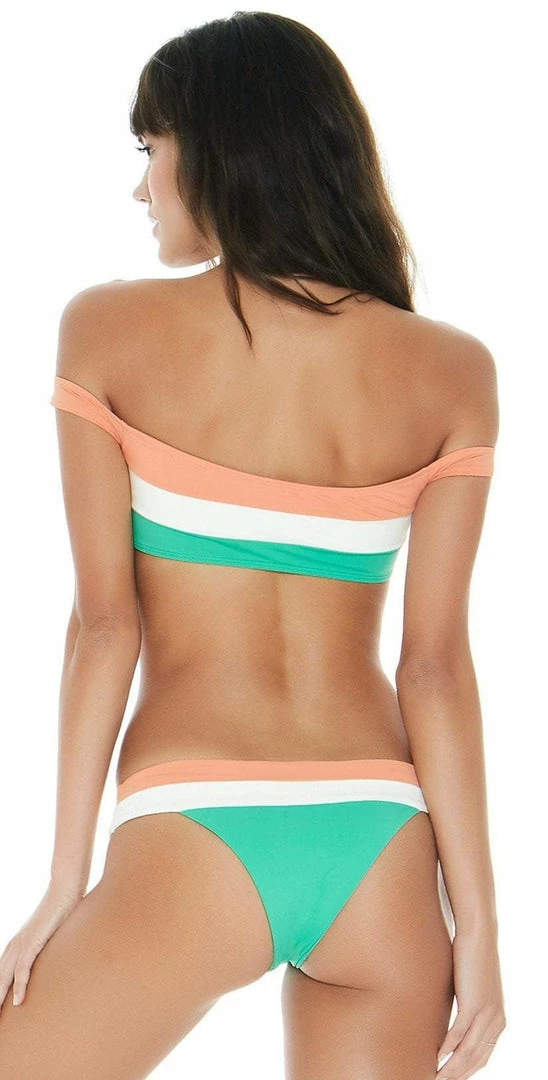 L*Space L Space Color Block Veronica Bitsy Bottom In Spearmint CBVBB18-SPR 3 L*Space L Space Color Block Veronica Bitsy Bottom In Spearmint CBVBB18-SPR