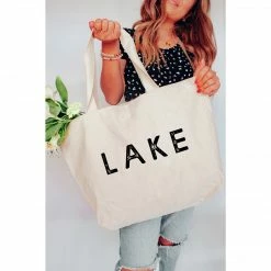 South Beach Swimsuits Accessories Large Lake Tote