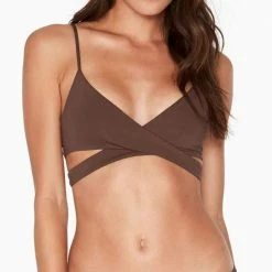 L*Space Bikinis L Space Veronica Bikini Bottom In Chocolate