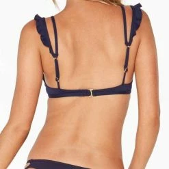 L*Space L Space Zephyr Bikini Bottom In Midnight Blue Bikinis