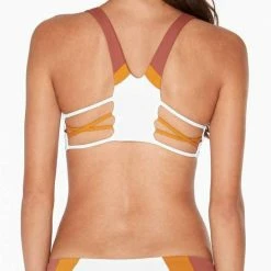 L*Space L Space Mia Color Block Bottom In White CBMAC18-WHT