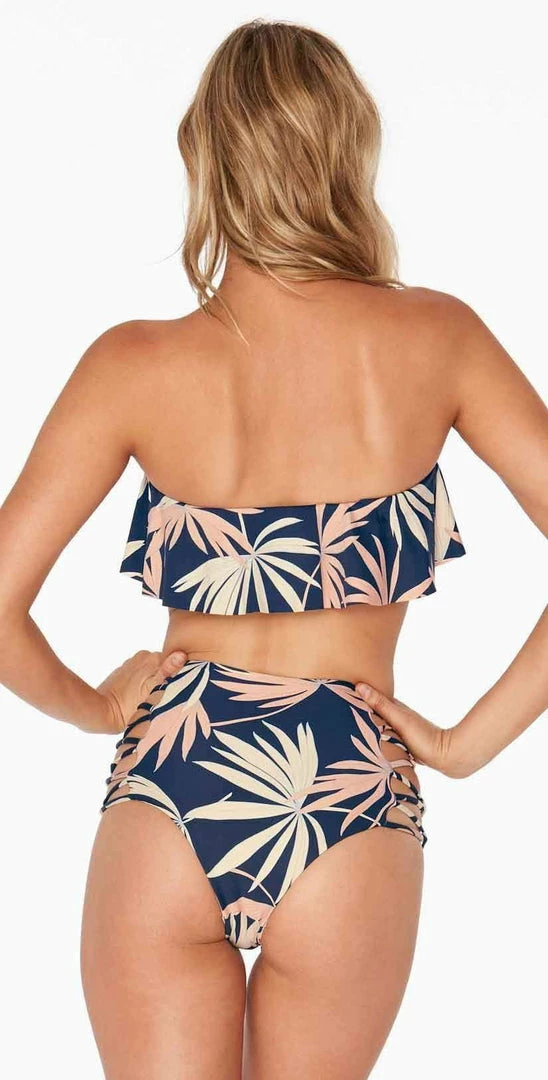 L*Space Bikinis L Space Tripp Bottom In Polynesian Palm PNTRB18-NVY 5 L*Space Bikinis L Space Tripp Bottom In Polynesian Palm PNTRB18-NVY