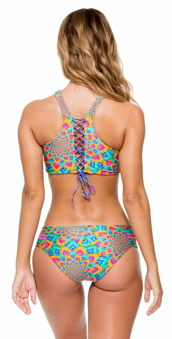 Luli Fama Star Girl High Neck Reversible Bikini Top Bikinis 4 Luli Fama Star Girl High Neck Reversible Bikini Top Bikinis