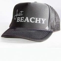 Mother Trucker & Co. Mother Trucker Just Beachy Hat In Charcoal
