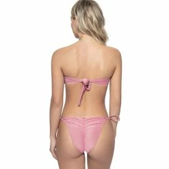 PQ Swim Namaste Ruched Tie Bottoms