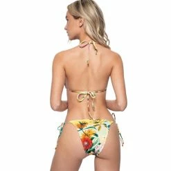 Bikinis PQ Swim Oasis Embroidered Tie Bottoms