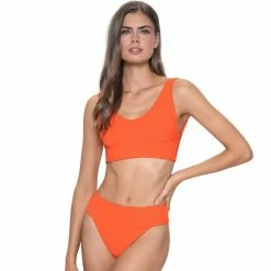 PQ Swim Paloma Banded High Waist Full Bottoms Bikinis